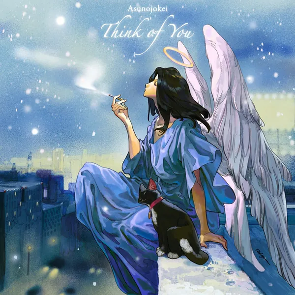 album cover art of Think of You by 明日の叙景(Asunojokei)