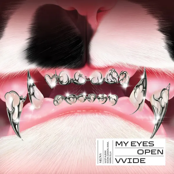 album cover art of MY EYES OPEN VVIDE by MEOVV