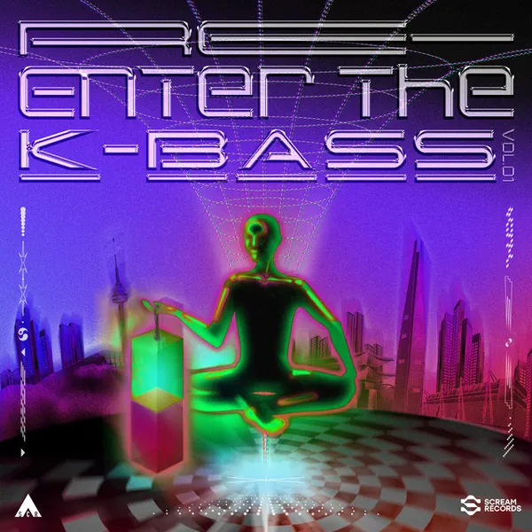 album cover art of RE-ENTER THE K-BASS Vol.1 by ScreaM Records, 서울커뮤니티라디오
