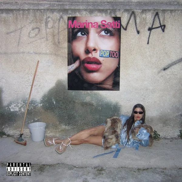 album cover art of POP TOO by Marina Satti