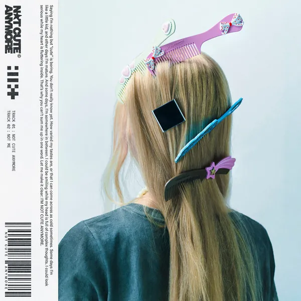 album cover art of NOT CUTE ANYMORE by ILLIT